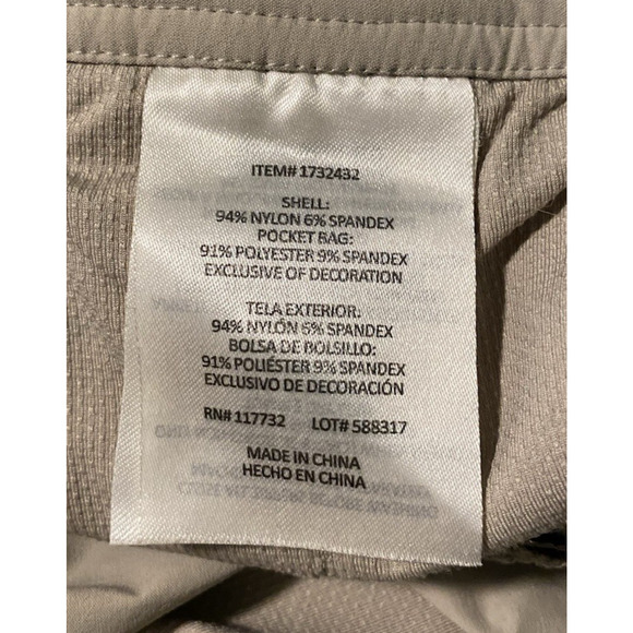 Gerry Hiking Pants Womens Size Small Tan Athletic Nylon Trousers Outdoor Pants - Picture 8 of 14